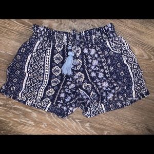 Floral print shorts